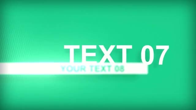 Type Cam: After Effects Templates