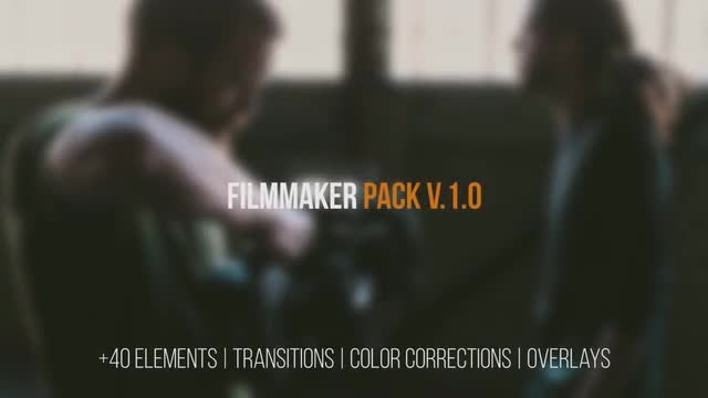 Film Maker Pack: 40+ Elements: Premiere Pro Presets