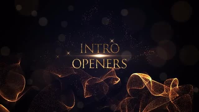 Golden Luxury Slideshow: After Effects Templates