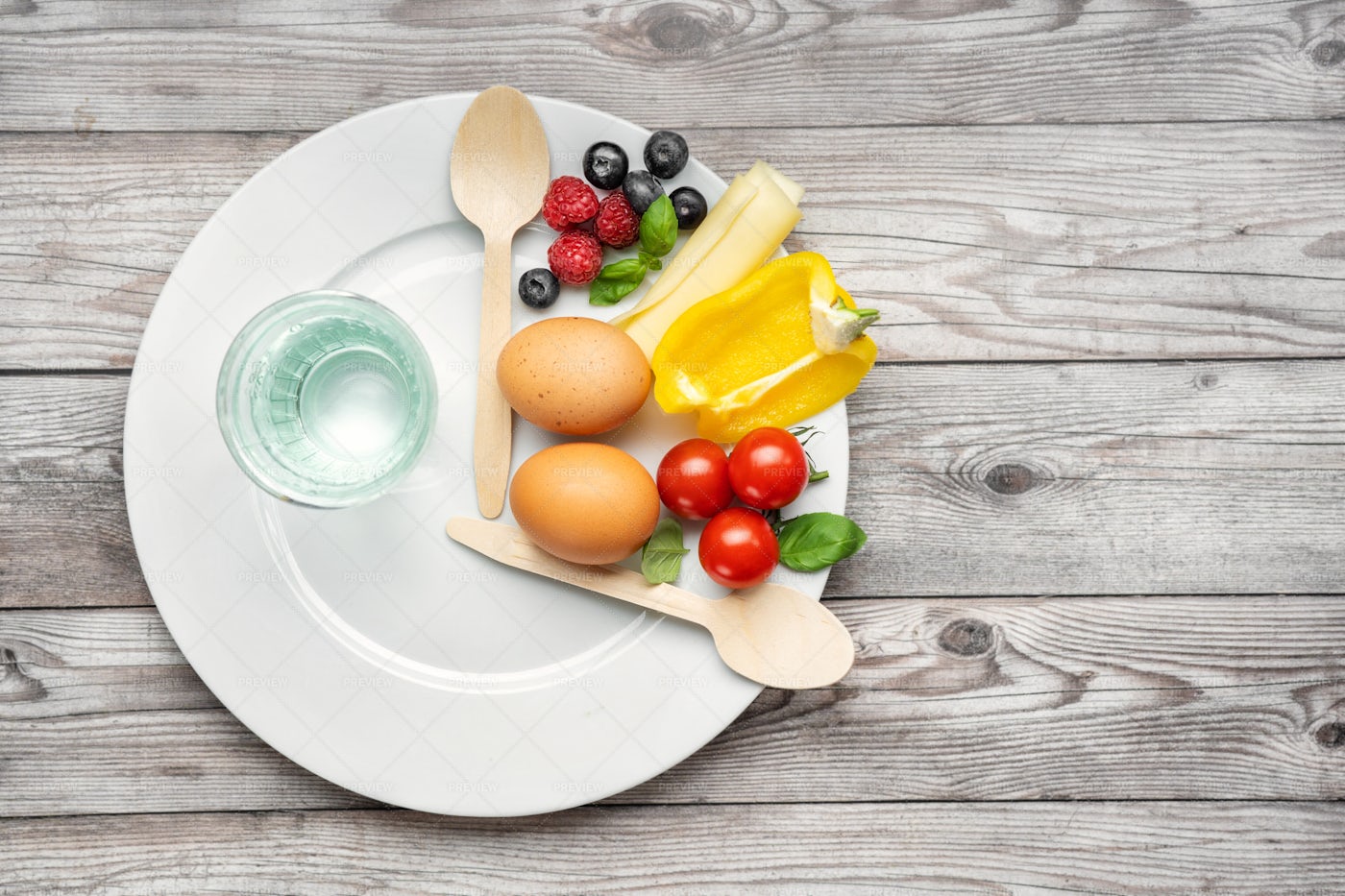 Interval Fasting Diet Concept: Stock Photos