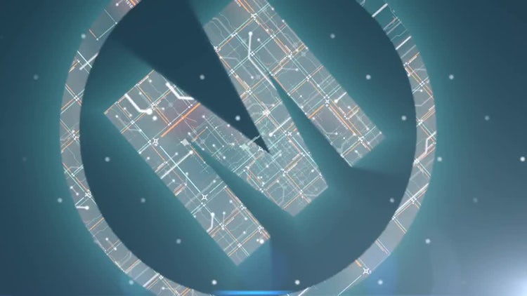 Technology Grid Logo: After Effects Templates