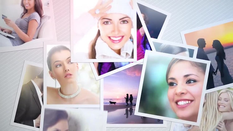 Glossy Photos: After Effects Templates