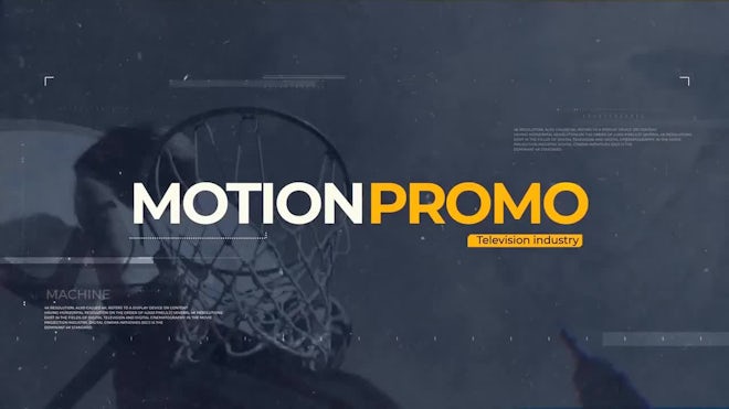 Urban Promo Motion Array template preview