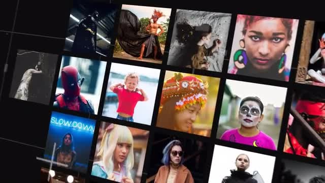Thumbnails Logo Opener: After Effects Templates