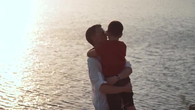 Father And Son: Stock Video