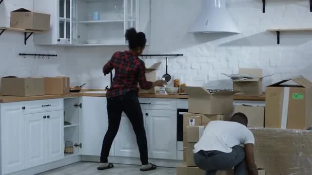 Moving In Together: Stock Video