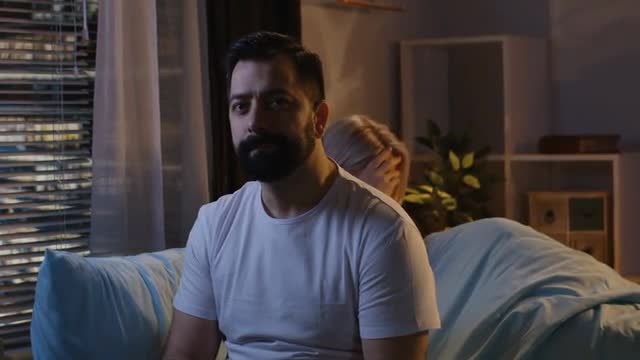 Bedroom Arguement: Stock Video