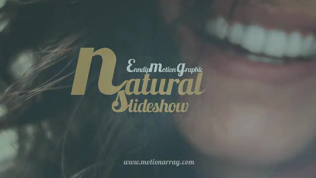 Natural Slideshow: After Effects Templates