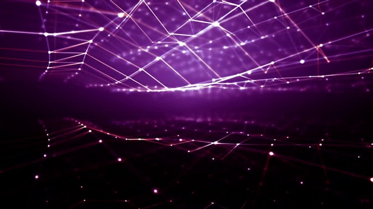 Digital Electric Waves: Stock Motion Graphics