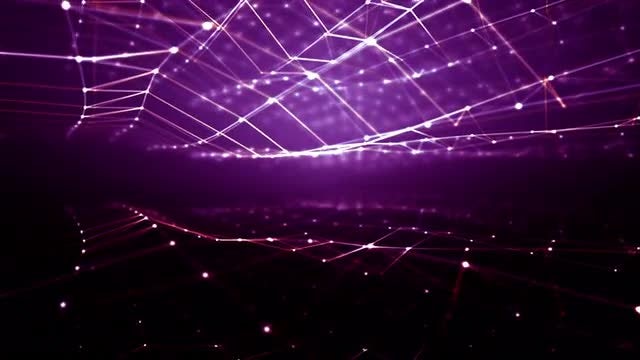 Digital Electric Waves: Stock Motion Graphics