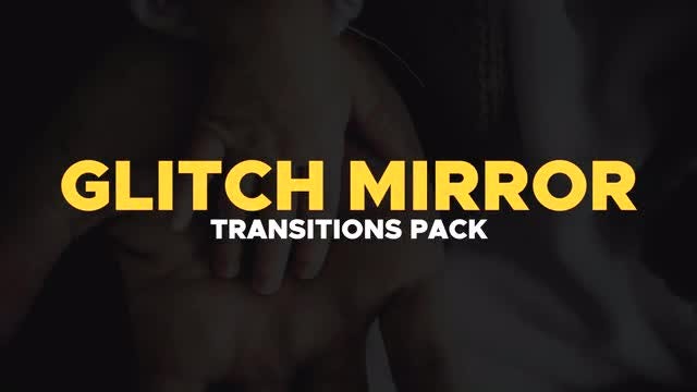 Glitch Mirror Transitions: Premiere Pro Templates