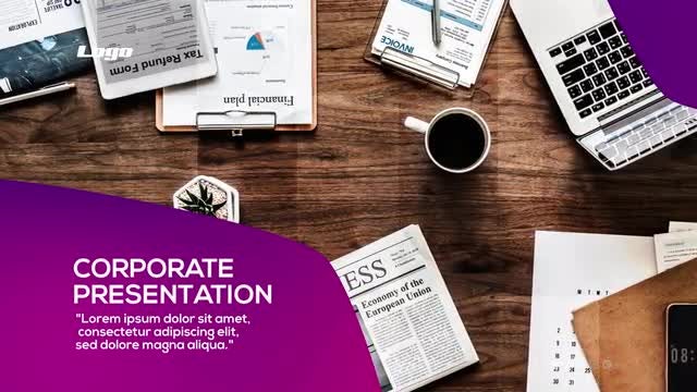 Corporate Presentation: Premiere Pro Templates