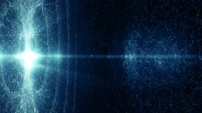 Blue Vortex Of Power Background - Stock Motion Graphics  