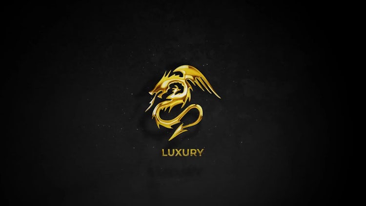 Gold & Silver Logo Reveal: After Effects Templates
