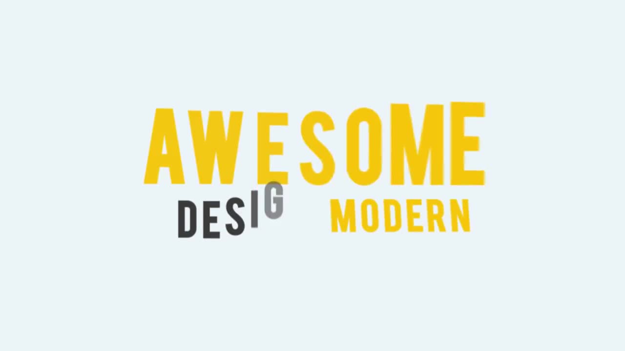 Typography After Effects Templates Motion Array