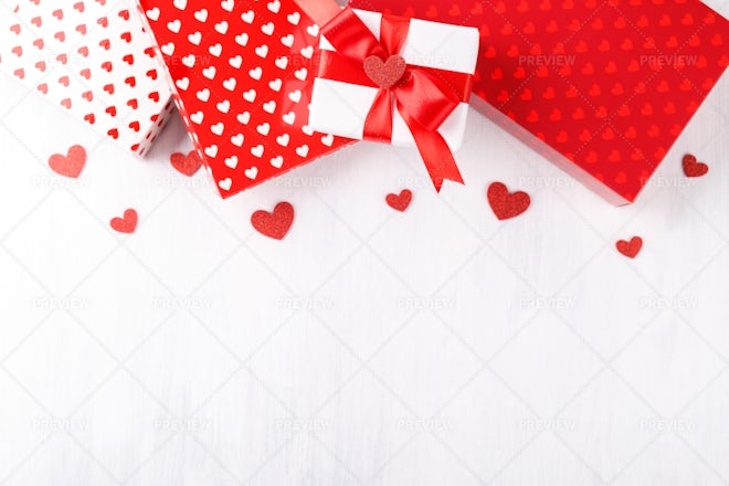 Background with white styrofoam hearts on a red backdrop 6401366 Stock  Photo at Vecteezy