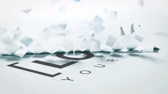 Papers Logo Reveal: After Effects Templates