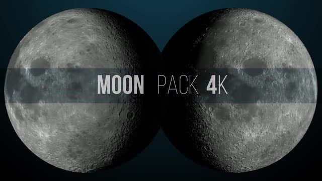 Moon Pack 4K: Stock Motion Graphics