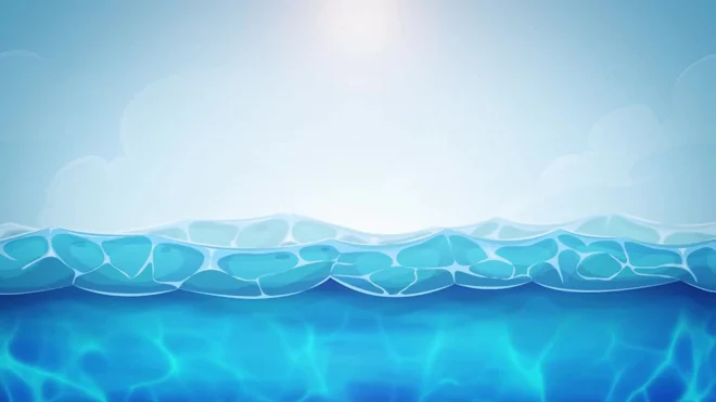 Animated Ocean Water