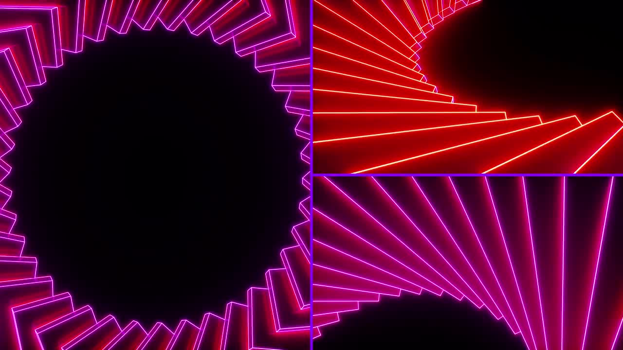 Neon Figures Pack  Stock  Motion Graphics Motion Array