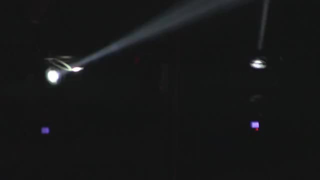 Disco Lights Flashing At Night: Stock Video
