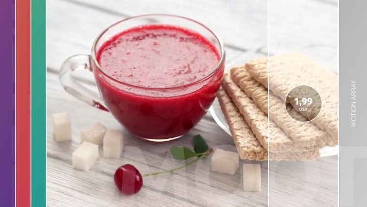 Quick Food Menu : After Effects Templates