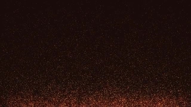 Golden Sparks Background: Stock Motion Graphics