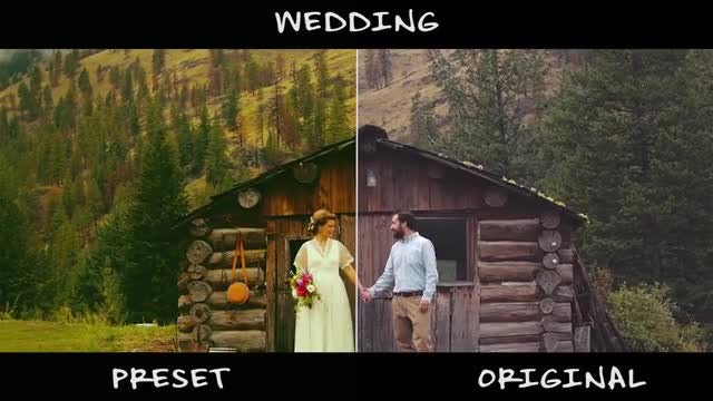 Wedding Color Presets: Premiere Pro Presets