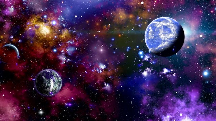 Space Background Stock Motion Graphics Motion Array