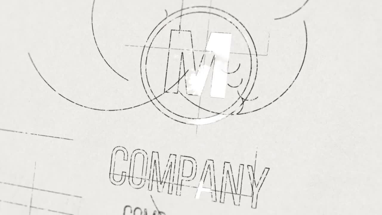 Pencil Sketch Logo Line Drawing Animation AE Template Video AEP Template  Free Download  Pikbest