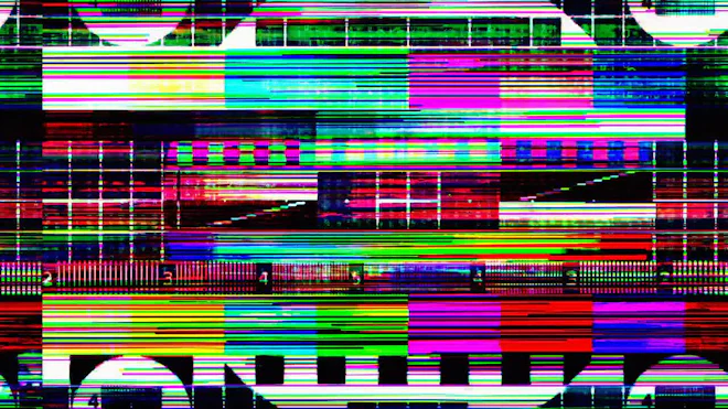 Colorful Tv Static Background Tv Static Noise Art Prints For Sale