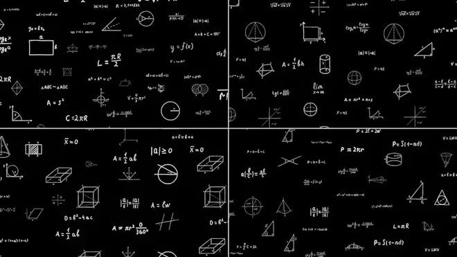 Math Identity Animation Mathematics Background Animation