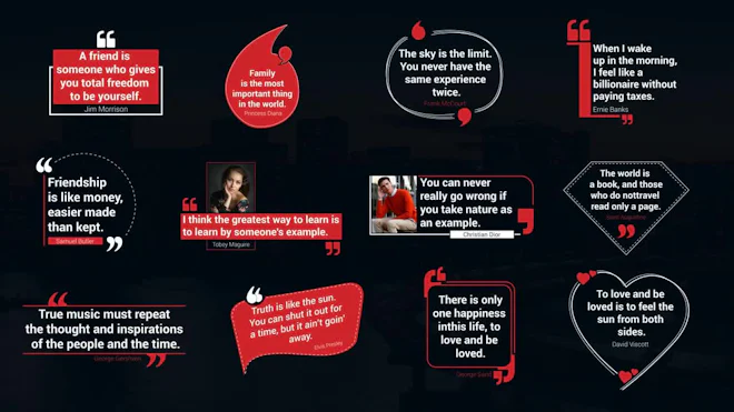 Quote Effect. Examples After Effects Quotes