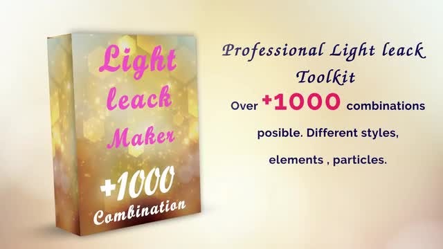 Ultimate Light Leak Maker: After Effects Templates