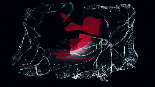 broken glass after effects template free download