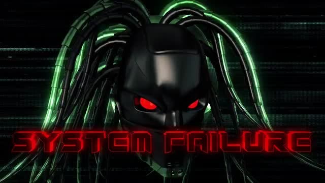 Cyborg Head With System Failure: Stock Motion Graphics