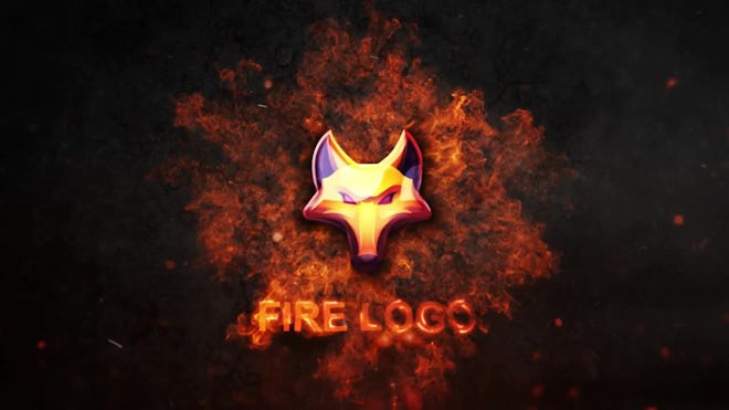 Fire Logo Reveal for Gaming Intros and Gaming Channels (Intro Maker) 