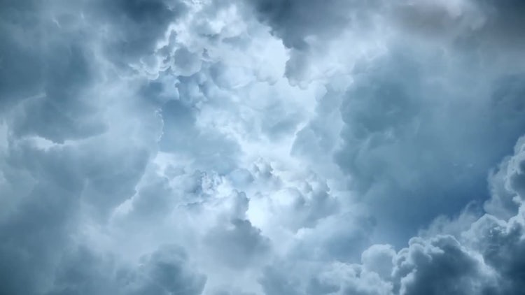 Blue-Gray Clouds Background - Stock Motion Graphics | Motion Array