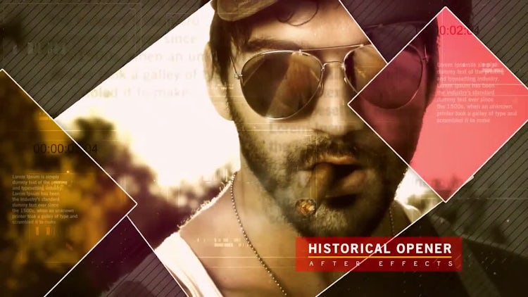 HISTORICAL OPENER: After Effects Templates
