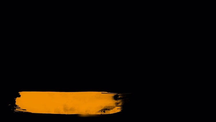 Orange Paint Third: Motion Graphics
