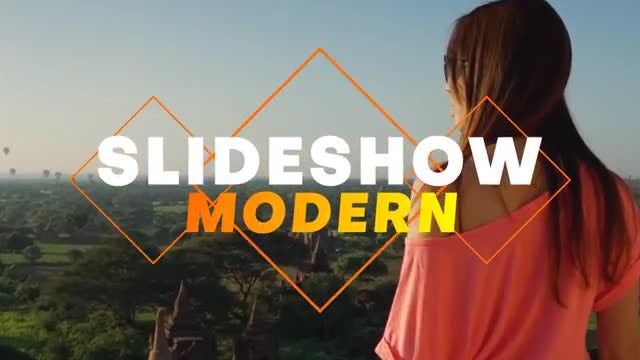 Slideshow Modern: After Effects Templates