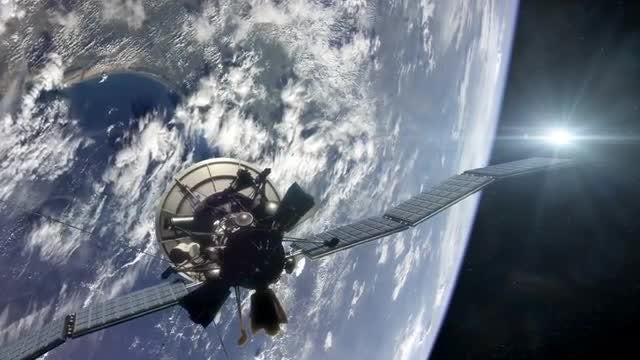 Satellite in Earth Orbit Pack: Stock Motion Graphics