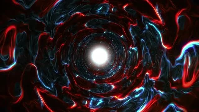 Endless Tunnel Abstract 4K Loop: Stock Motion Graphics