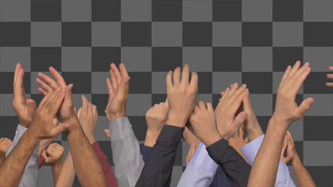 Clapping Motion Motion Art Clapping Hands