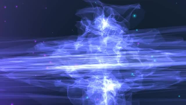 Blue Abstract Background: Stock Motion Graphics