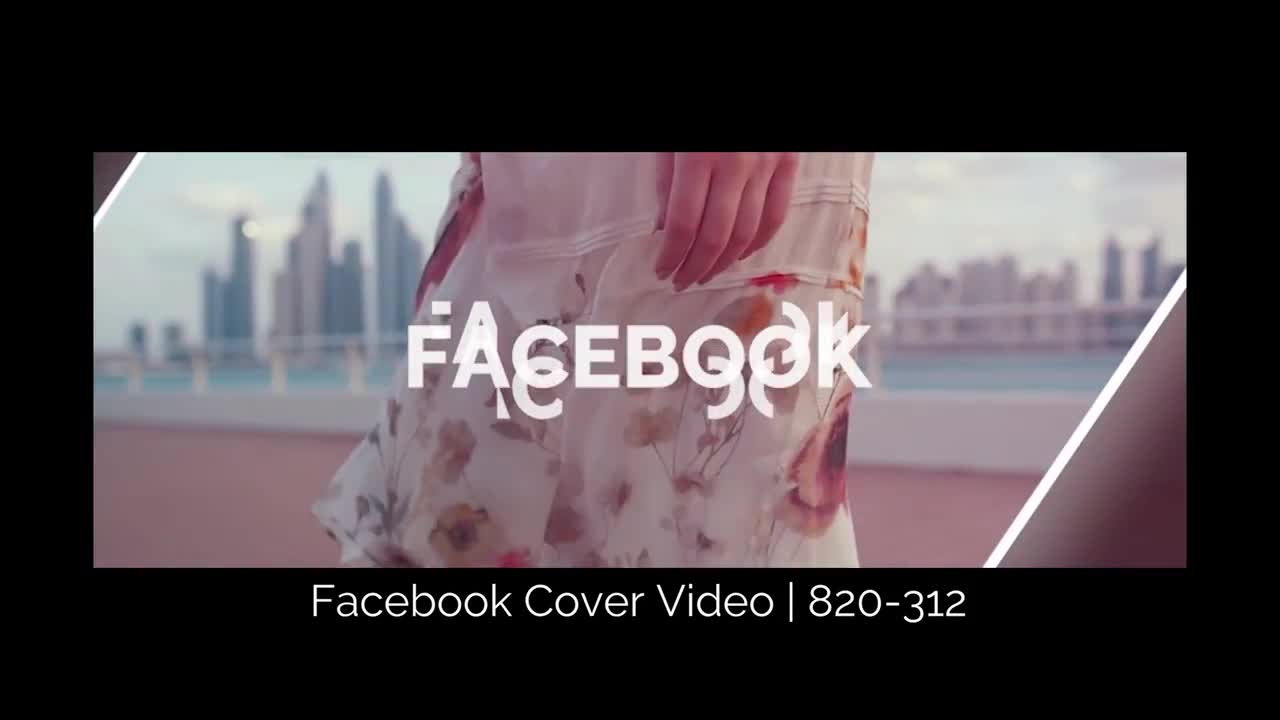 Facebook Cover Video 03 Premiere Pro Templates Motion Array