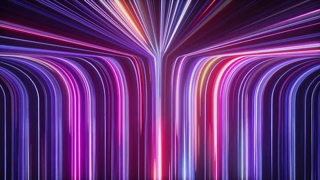 Abstract Futuristic Neon Background - Stock Motion Graphics | Motion Array