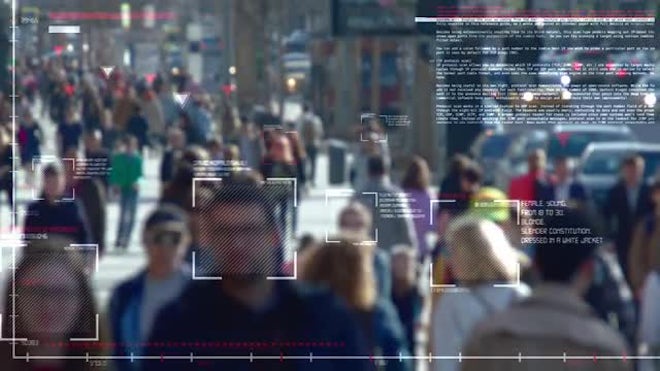 Identifying People In The Crowd - Stock Video | Motion Array
