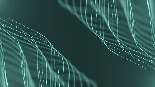 Cyan Looped Background: Stock Motion Graphics