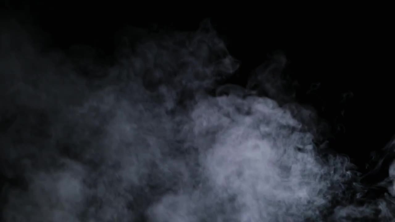 Vapor Smoke On Black Background Stock Video Motion Array